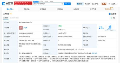 美團(tuán)成立福建惠安新科技公司，布局網(wǎng)絡(luò)與信息安全軟件開發(fā)